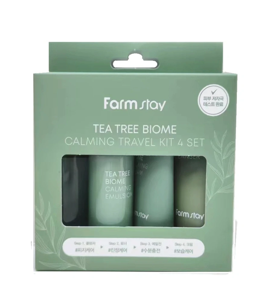 Farmstay - Tea Tree Biome Calming cestovný set 4 ks