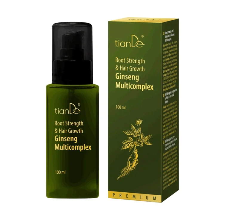 tianDe Multikomplex ženšen na posilnenie korienkov a rast vlasov 100ml