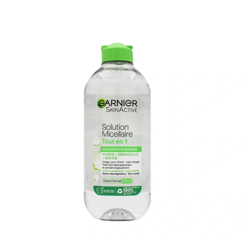 Garnier SkinActive All-in-1 Micellar Solution Combination & Sensitive Skin 400 ml