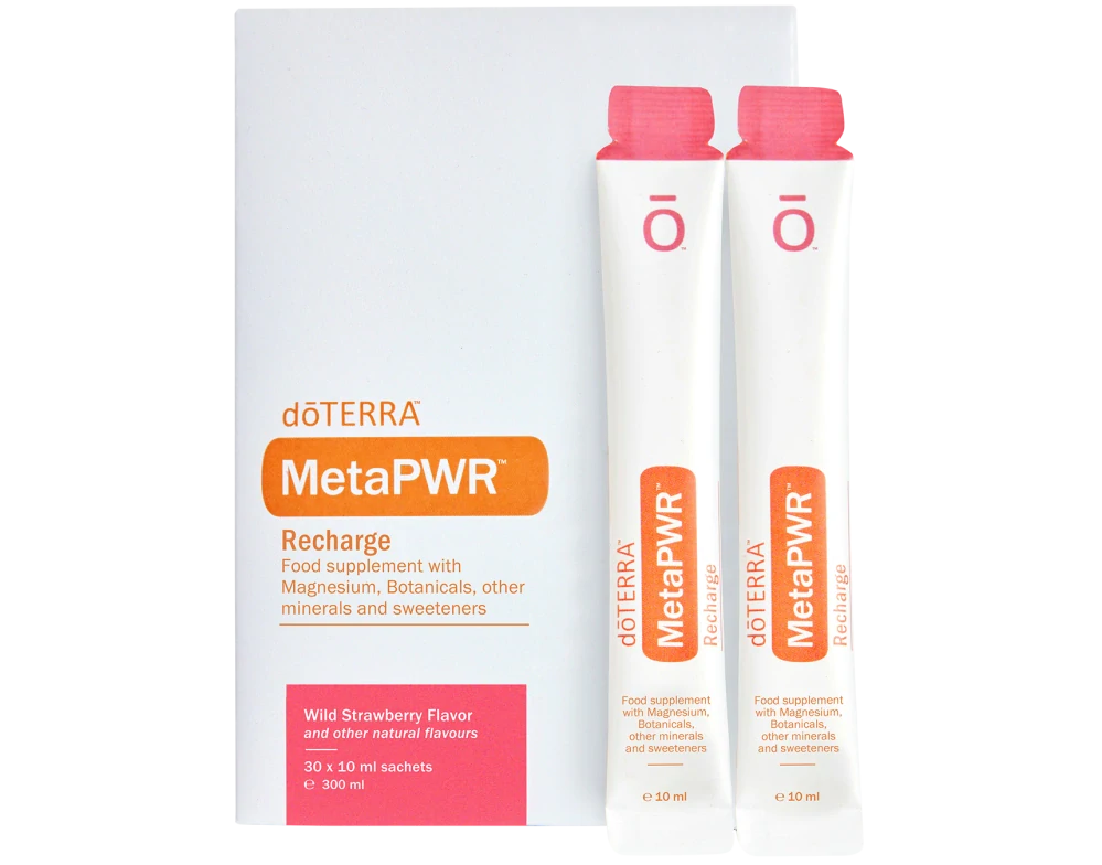 doTerra- MetaPWR Recharge – príchuť divoká jahoda (30x10ml sáčky)