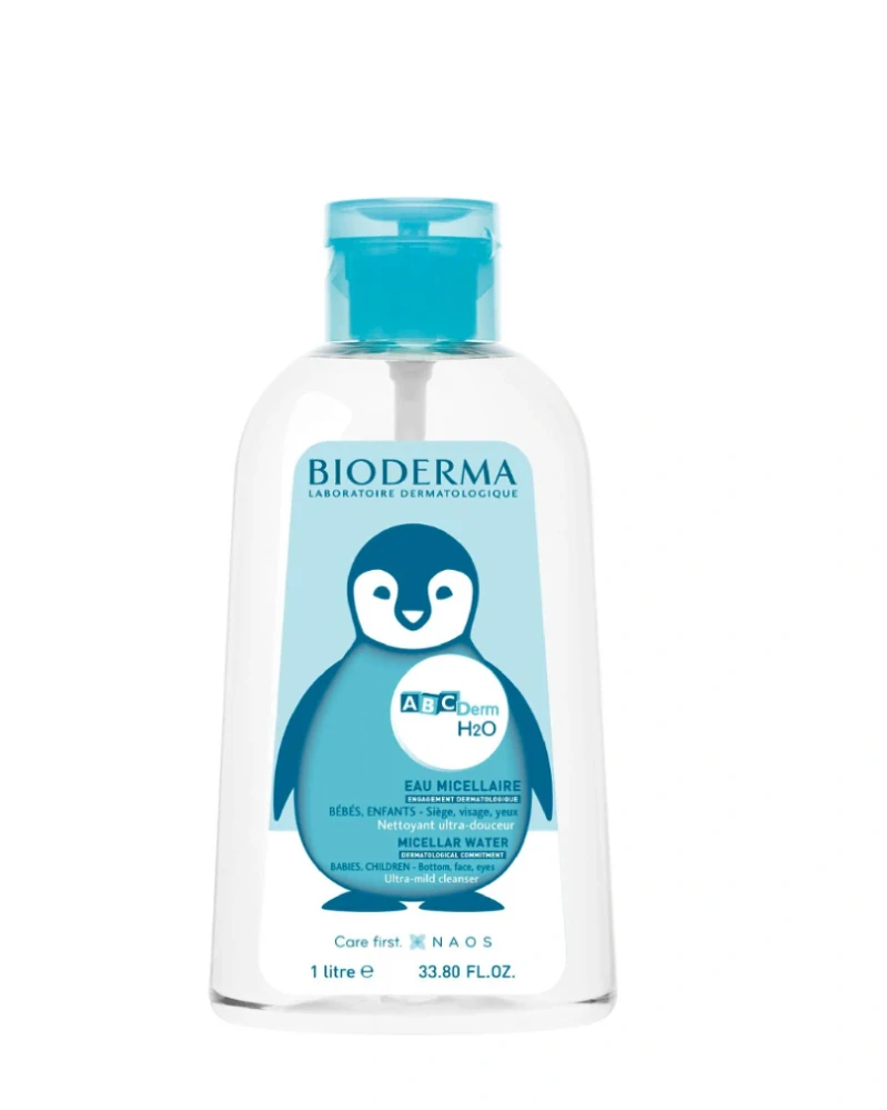 Bioderma ABCDerm H2O micelárna čistiaca voda pre deti 1000 ml