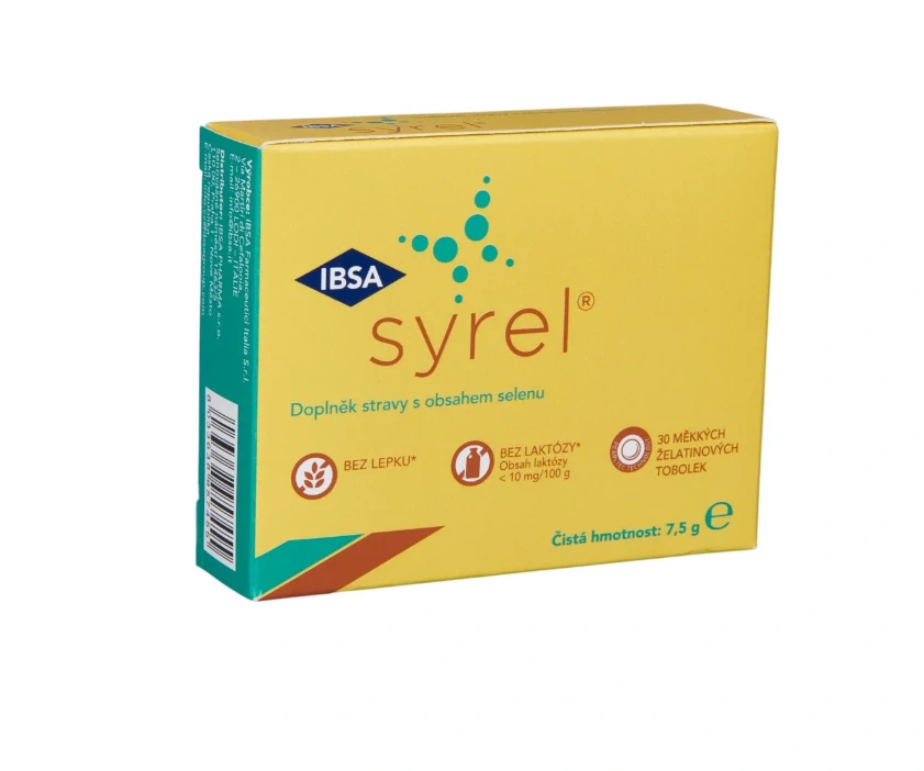 IBSA Syrel výživový doplnok pre správnu funkciu štítnej žľazy 30 kapsúl