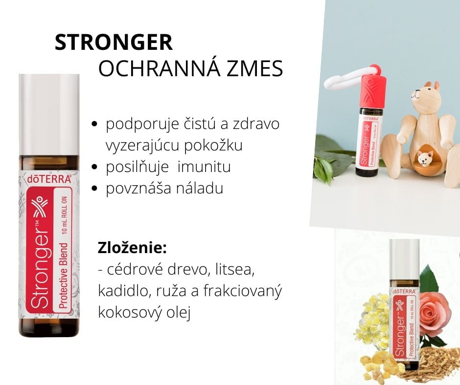 DoTerra Stronger Protective blend ochranná zmes v guličke 10 ml