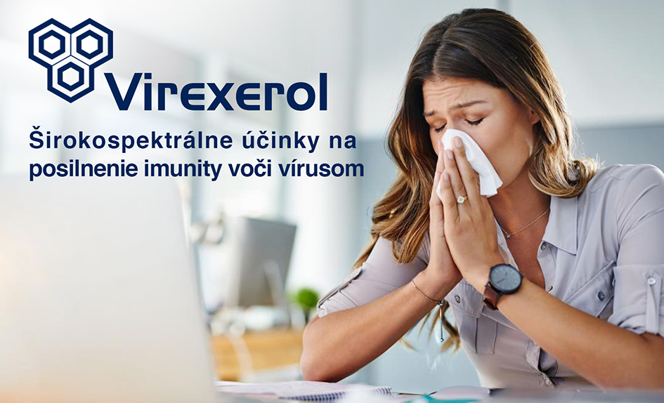 Virexerol na podporu oslabeného imunitného systému 500 ml