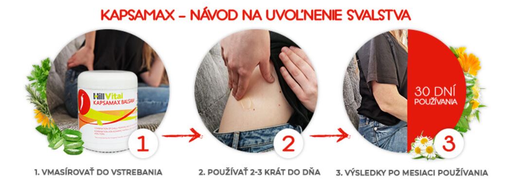 HillVital Kapsamax balzam 250 ml