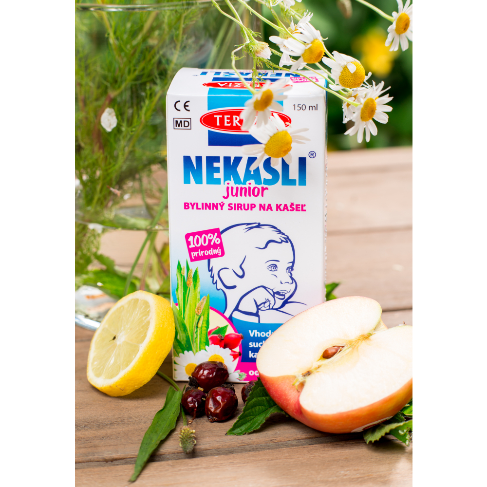Terezia Nakašli Junior prírod.bylinný sirup 150 ml