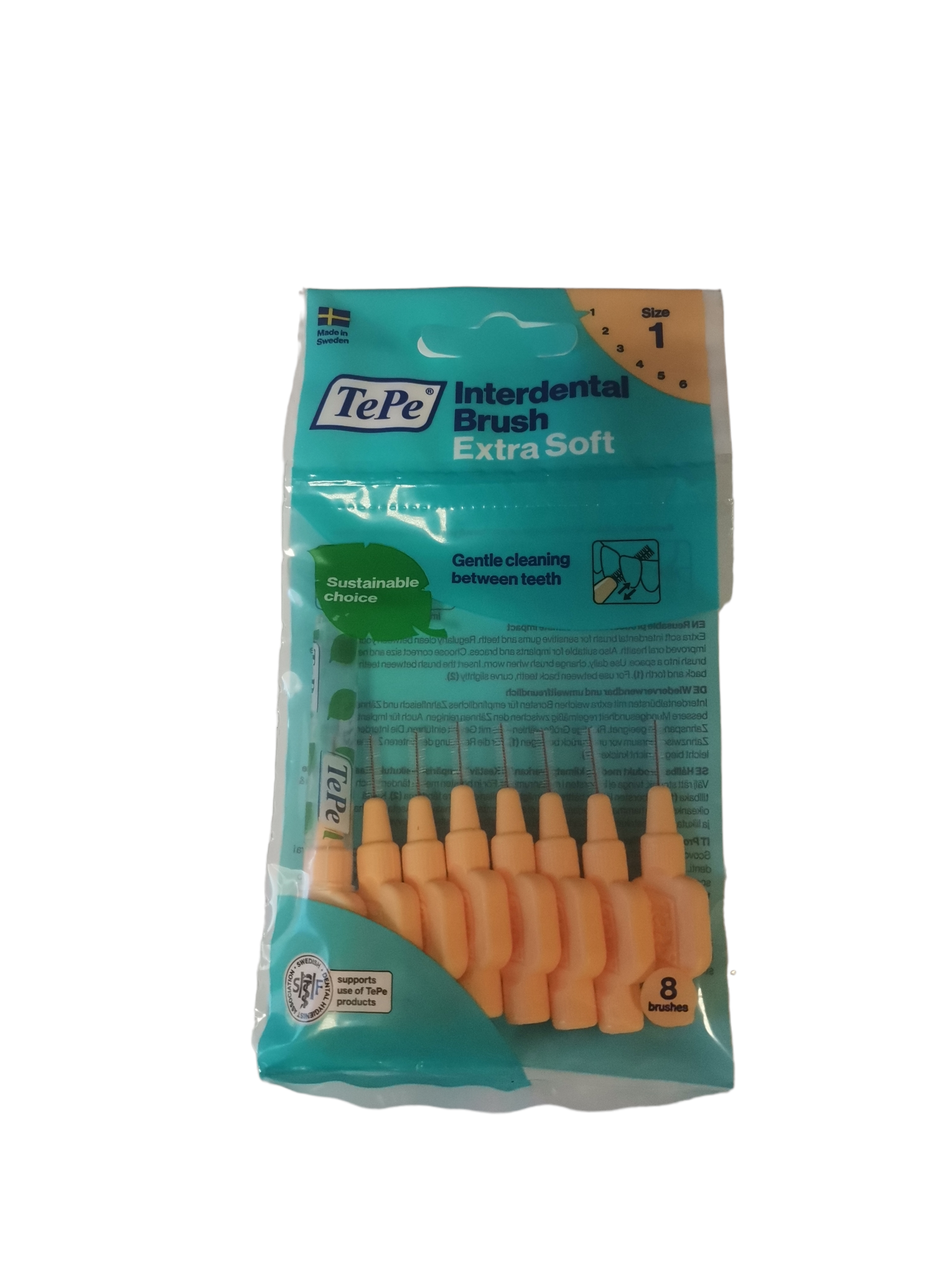 TePe Extra Soft medzizubné kefky 0,45 mm 8 ks