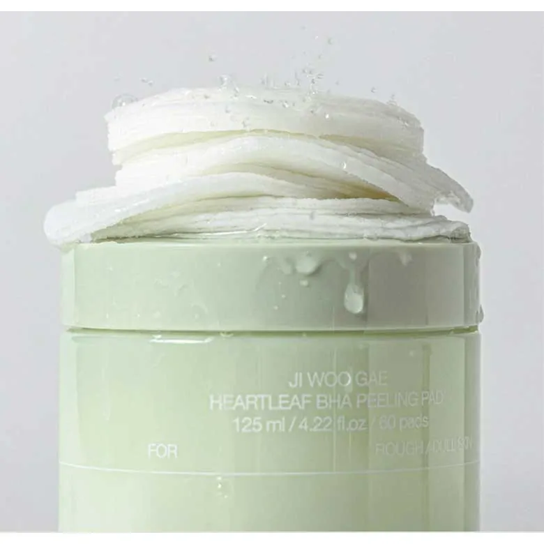 Celimax - Ji.Woo.Gae BHA Peeling Pad - Peelingové pleťové tampóny - 60 ks / 125 ml