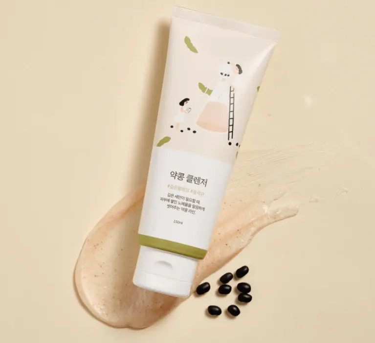 Round Lab - Soybean Nourishing Cleanser - Čistiaci gél na tvár s extraktom z čiernej sóje - 150 ml