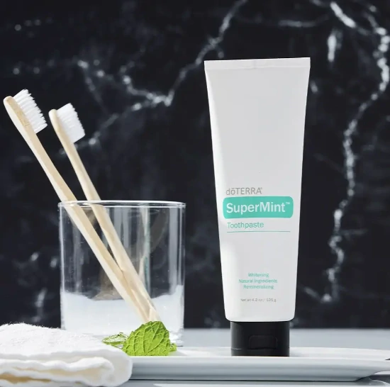 doTERRA SuperMint prírodná bieliaca 125 g