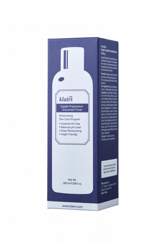 Klairs Supple Preparation tonikum vyrovnávajúce pH pleti 180 ml