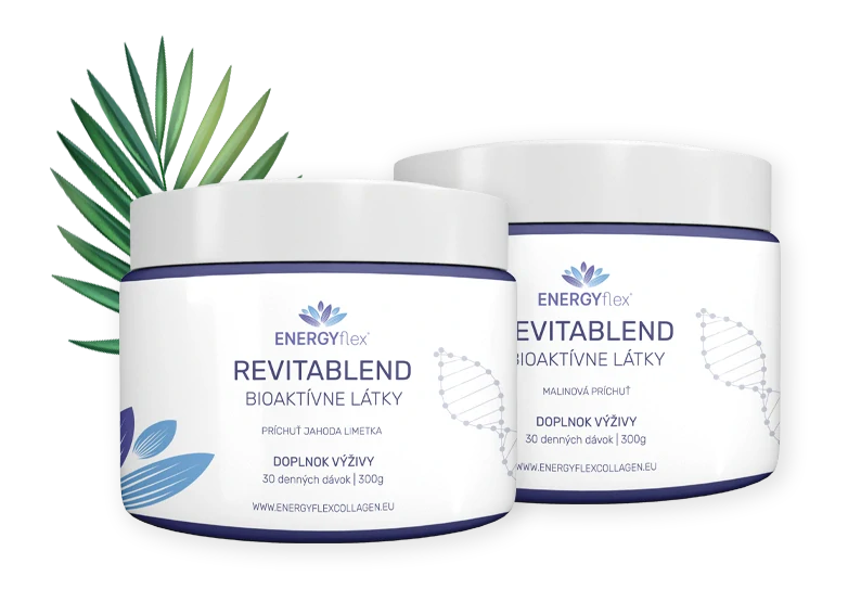 EnergyFlex Revitablend 30 dávok (1 mesiac) Jahoda Limetka