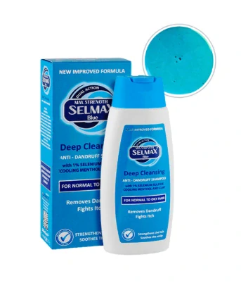 Selmax Modrý - šampón proti lupinám 200 ml