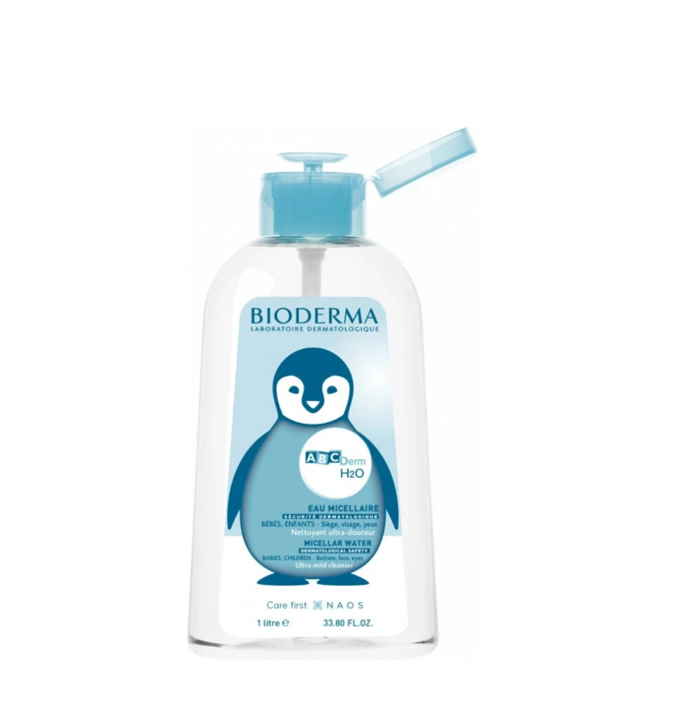 Bioderma ABCDerm H2O micelárna čistiaca voda pre deti 1000 ml