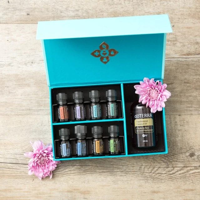 doTerra Aroma Touch Technique Kit 8 olejov po 5ml a 1 Kokosový olej 115 ml