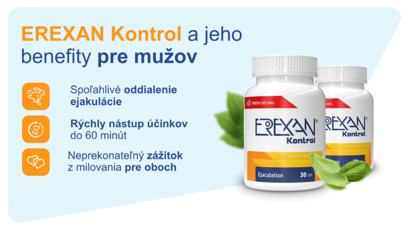 Augeri EREXAN Kontrol 320 mg cps pre mužov 30 ks