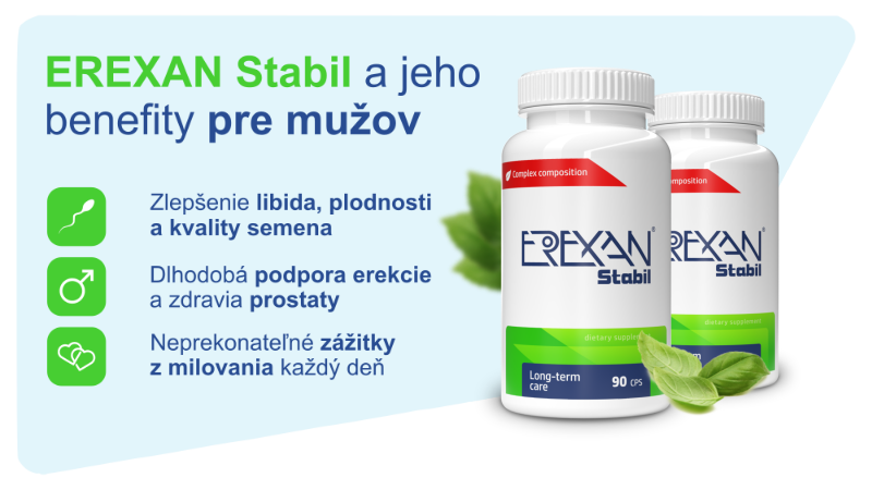 Erexan Stabil 419,8 mg pre mužov 90 ks