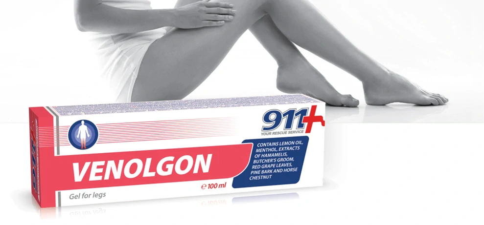 Venolgon gél na kŕčové žily a opuchy nôh 100 ml