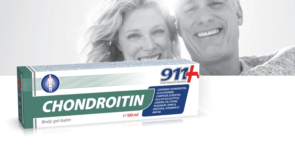 911 CHONDROITÍN Masážny Gél-balzam 100ml
