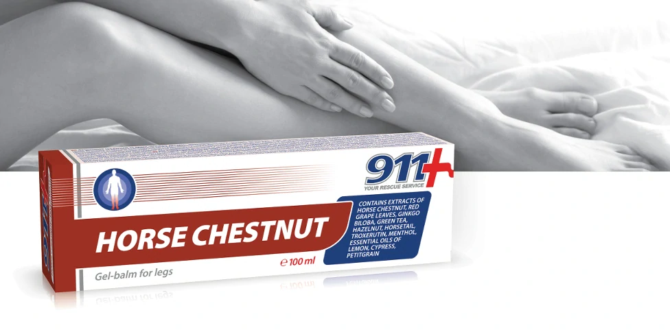 911+ Horse Chestnut krém na nohy 100 ml