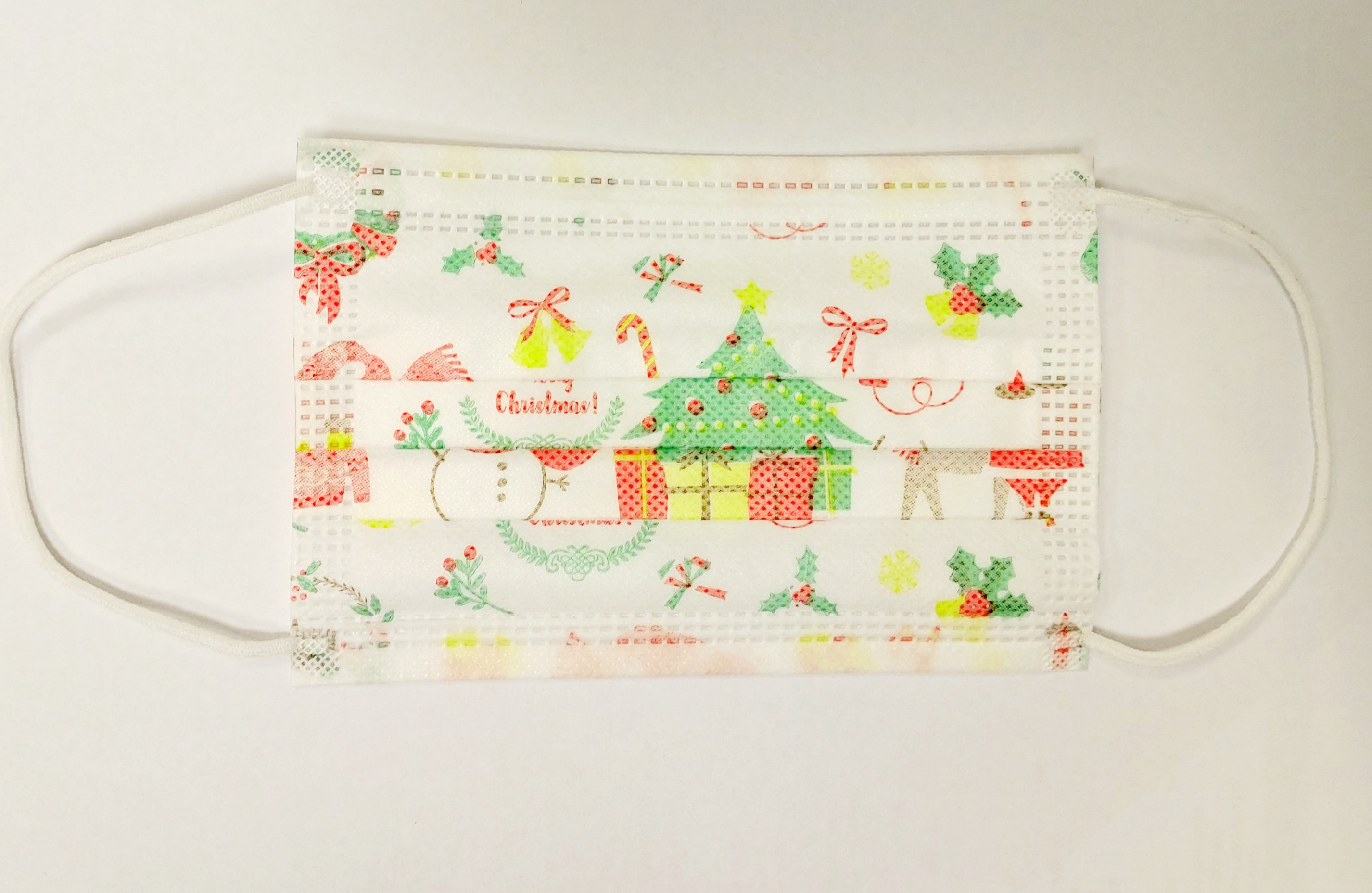 Vianočné jednorazové rúška pre deti 1 ks