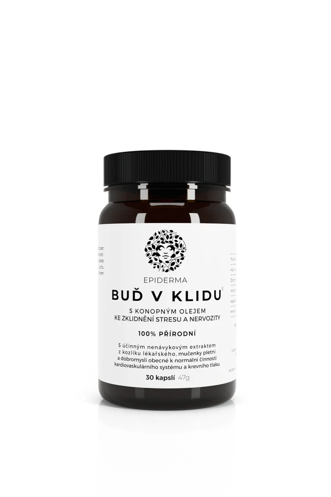 Epiderma Buď v klidu 30 kapsúl