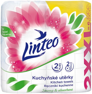 LINTEO Kuchynské utierky XXL 2-vrstvové 2x30 m