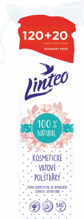 Linteo Vatové tampóny 120 + 20 ks