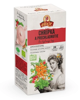 Agrokarpaty elixír Bio Chrípka a prechladnutie ovocno bylinný čaj 20 x 2 g
