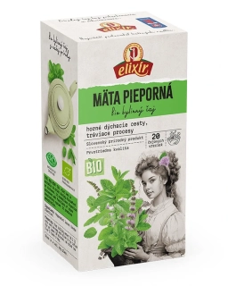Agrokarpaty Bio Mäta pieporná bylinný čaj čistý prír. produkt 20 x 2 g