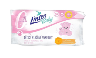 Linteo Baby Soft & Cream vlhčené utierky 120 ks
