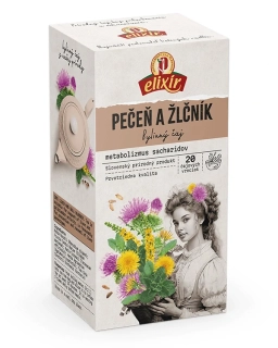 Agrokarpaty PEČEŇ A ŽLČNÍK bylinný čaj 20 x 2 g