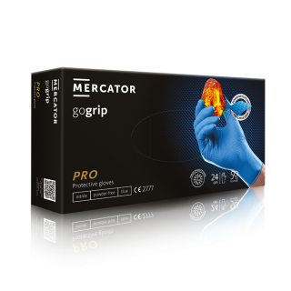 Mercator Medical gogrip jednorázové nitrilové blue