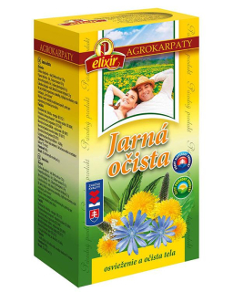 Agrokarpaty čaj bylinný Jarná očista 20 x 2 g