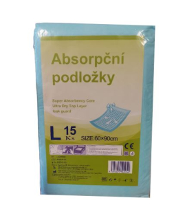 Absorpčné podložky 60x90cm 15ks