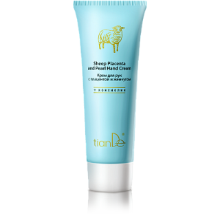 tianDe Krém na ruky s placentou a perlovým práškom Sheep placenta 80 ml