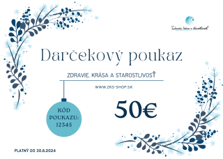 Darčekový poukaz v hodnote 50€