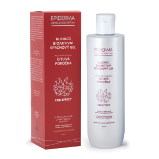 Epiderma ukľudňujúci bioaktívny CBD sprchový gél 300 ml