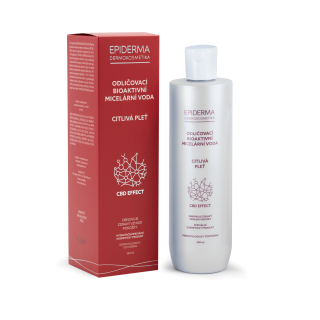 Epiderma bioaktívna CBD micelárna odličovacia voda 300 ml