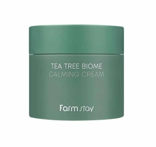 Farmstay Krém na tvár s čajovníkom Tea Tree Biome Calming Cream 80 ml
