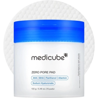 MEDICUBE - Zero Pore Pad 2.0 - Exfoliačné tampóny s AHA a BHA kyselinami 70ks