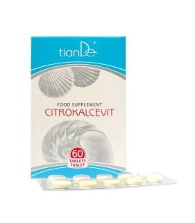 Funkčný komplex Citrokalcevit Pre krásu zvnútra 60 kapsúl