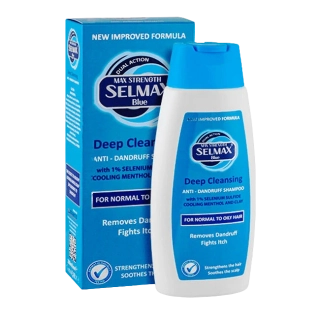 Selmax Modrý - šampón proti lupinám 200 ml