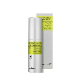 Celimax Retinol Shot Tightening Serum vyhladzujúce pleťové sérum s retinolom 30 ml