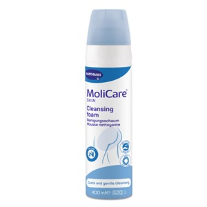 Menalind Molicare skin cistiaca pena (modrá rada) 400 ml